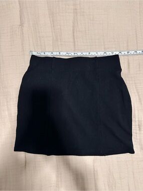 Forever 21 Black High-Waist Mini Skirt